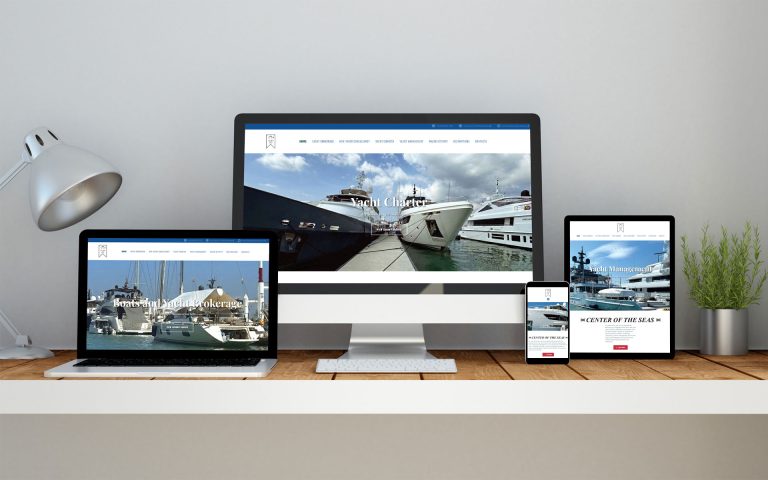 Center of the seas - Yacht Charter Phuket Web Design